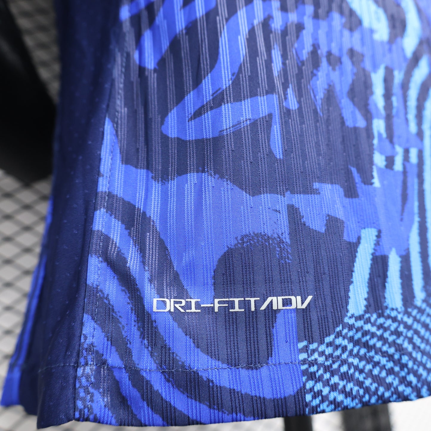 Atletico Madrid Away Jersey 2024/25 – Blue Patterned Nike Kit