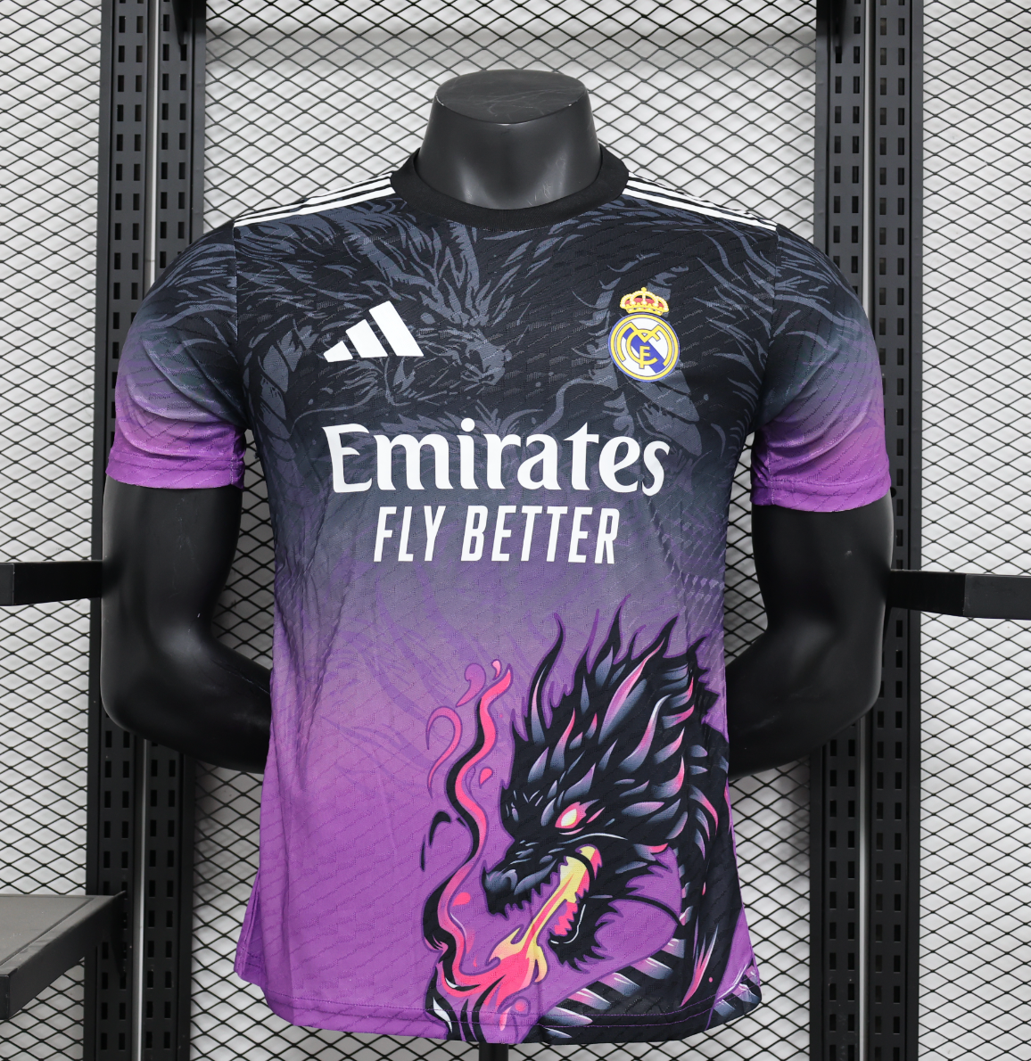 Real Madrid x Y-3 Dragon Edition — 2023/24 Jersey of Myth, Fire, and Fearless Identity
