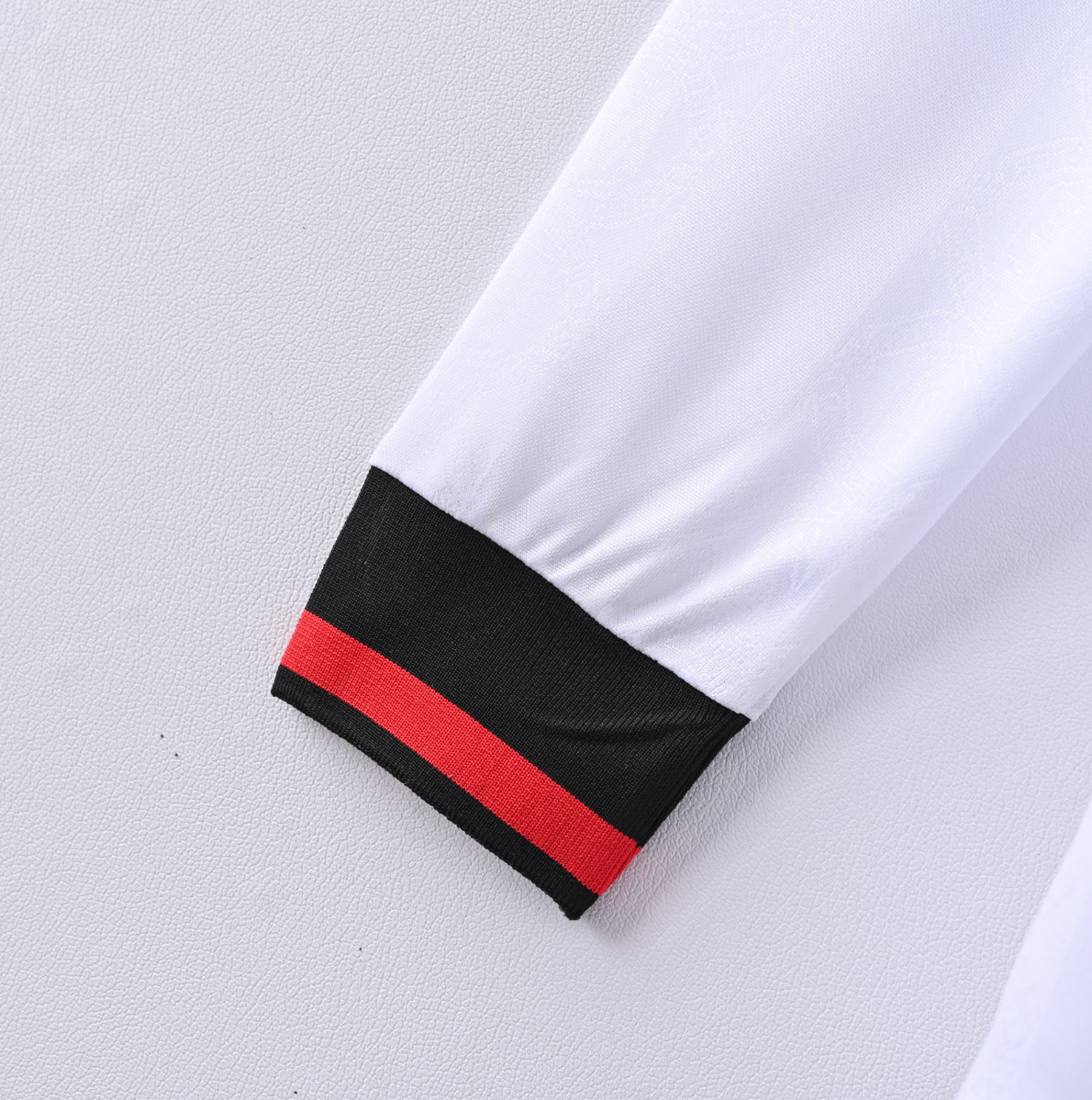 Manchester United 1997/98 Away Jersey — SHARP VIEWCAM x Umbro in White & Red Precision