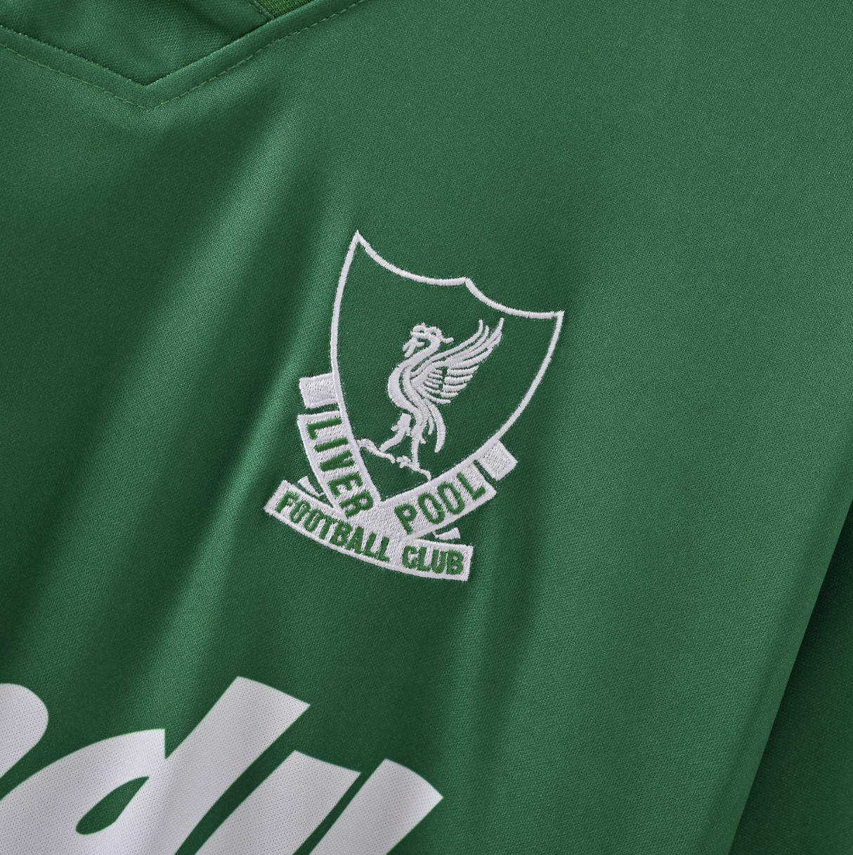 Liverpool FC 1989/90 Away Jersey — Adidas x Candy in Emerald Legacy
