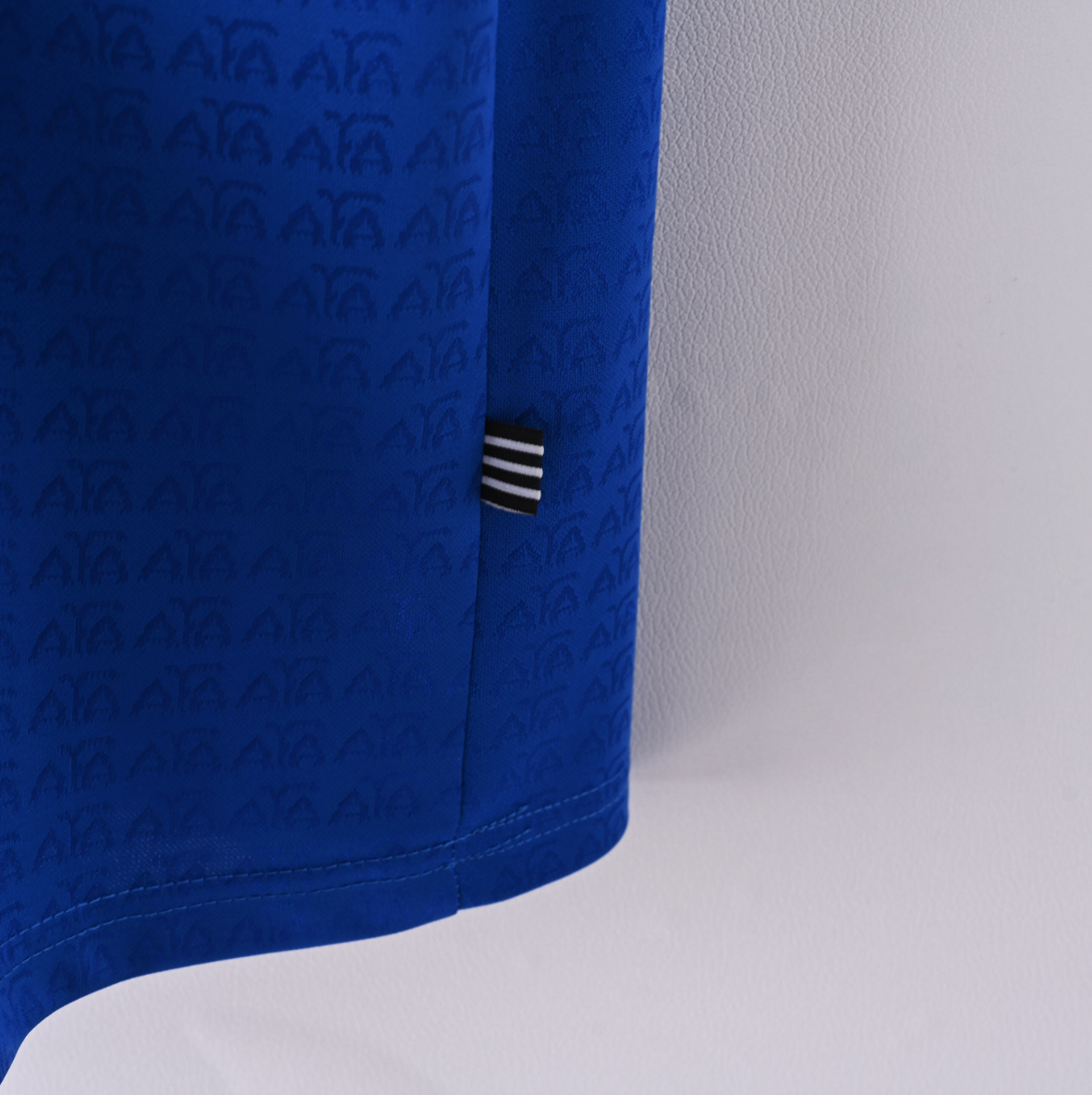 Argentina 2022 Away Jersey — Electric Blue Pulse with Shadow Geometry