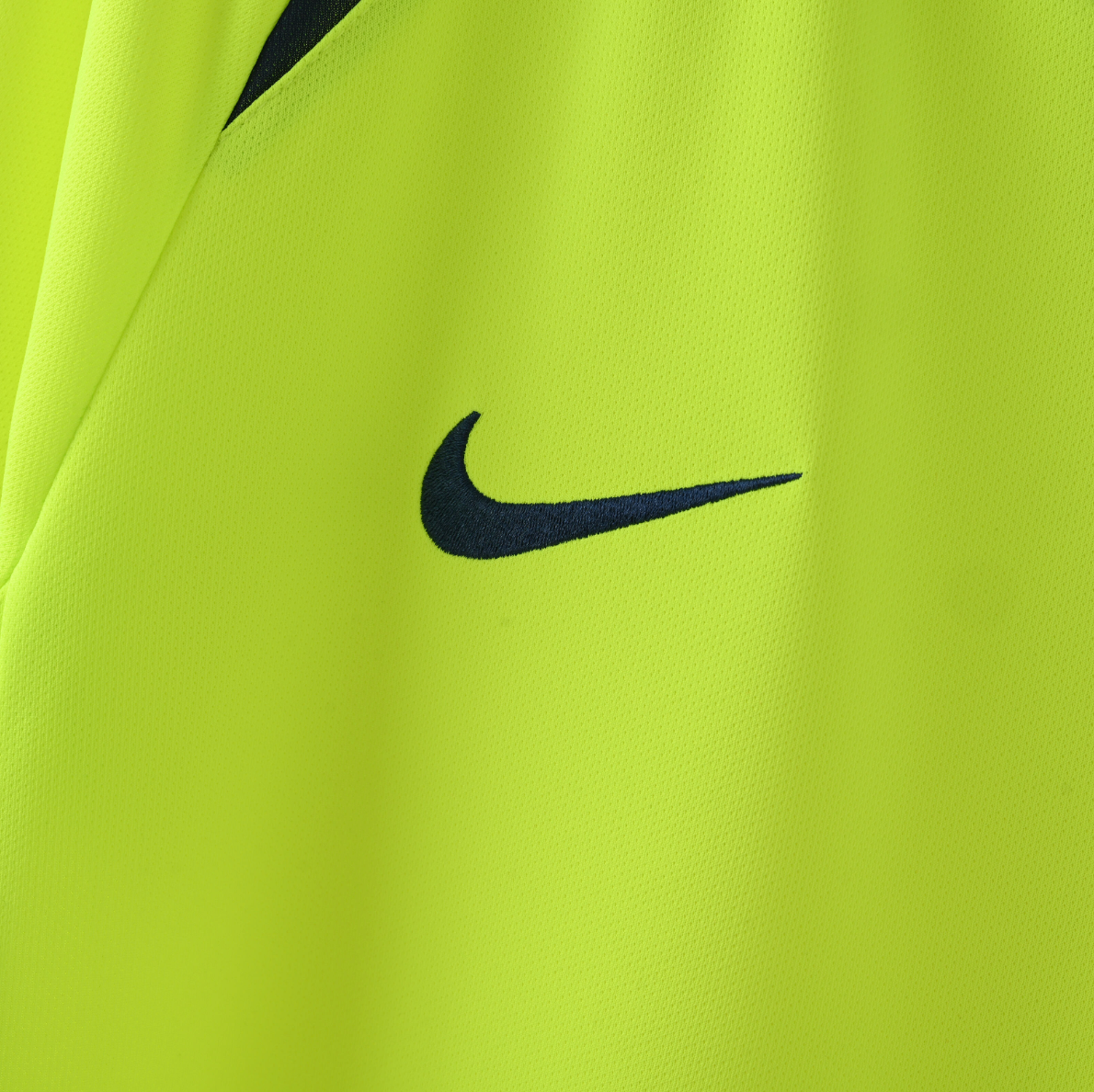 FC Barcelona 2005/06 Away Jersey — Yellow Valor with Blaugrana Pride