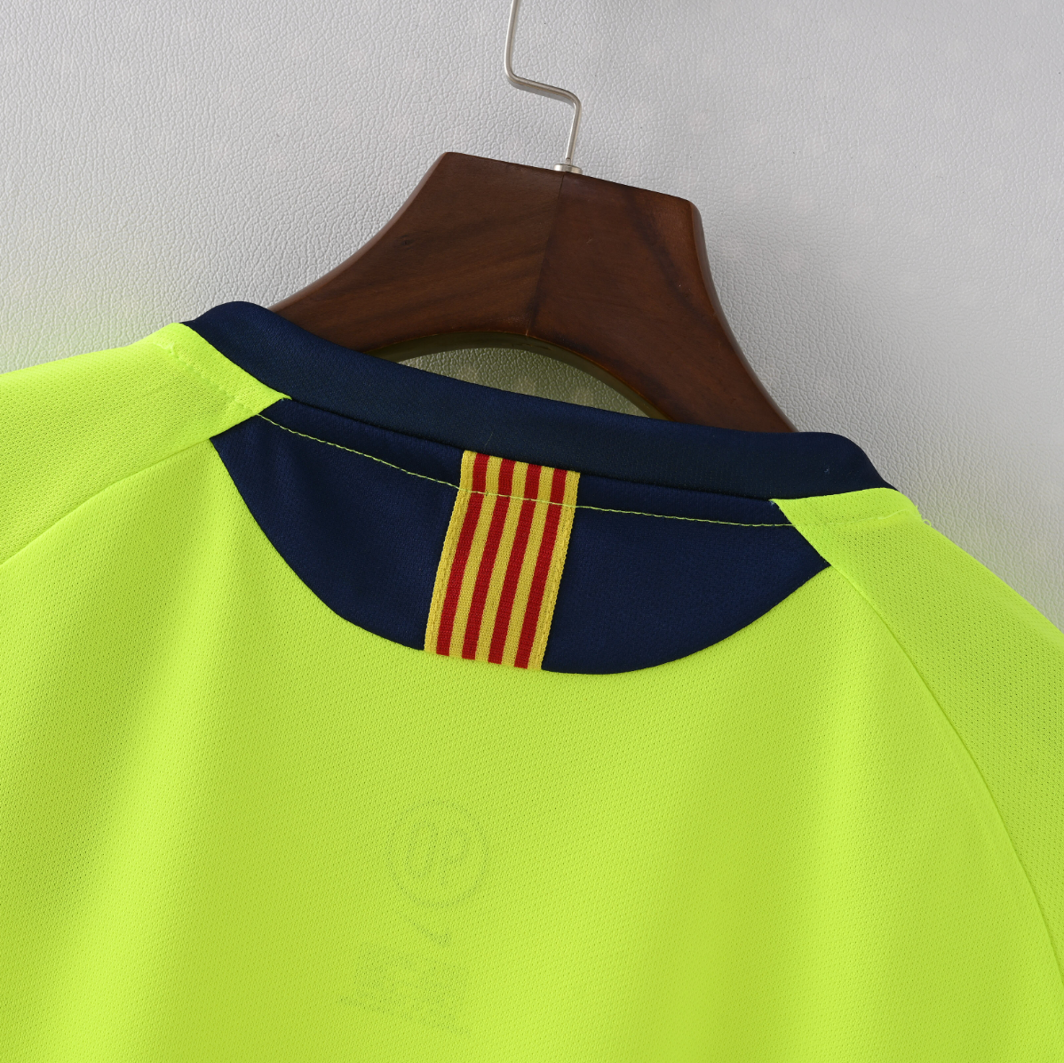FC Barcelona 2005/06 Away Jersey — Yellow Valor with Blaugrana Pride