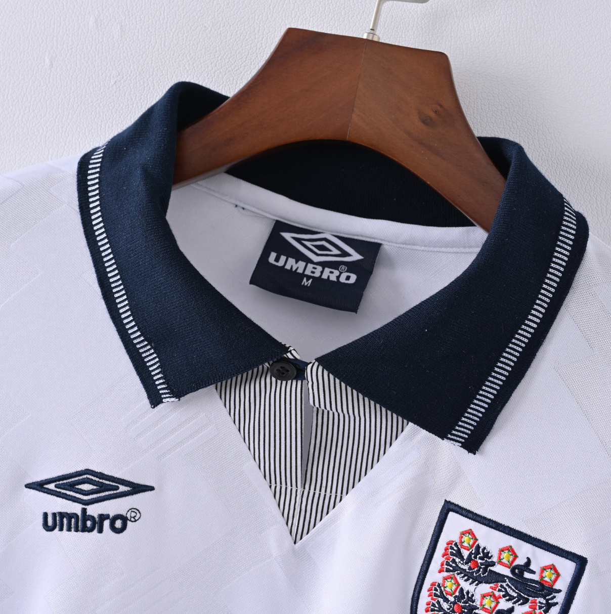 England 2009 Home Jersey — Three Lions x Umbro Tailoring