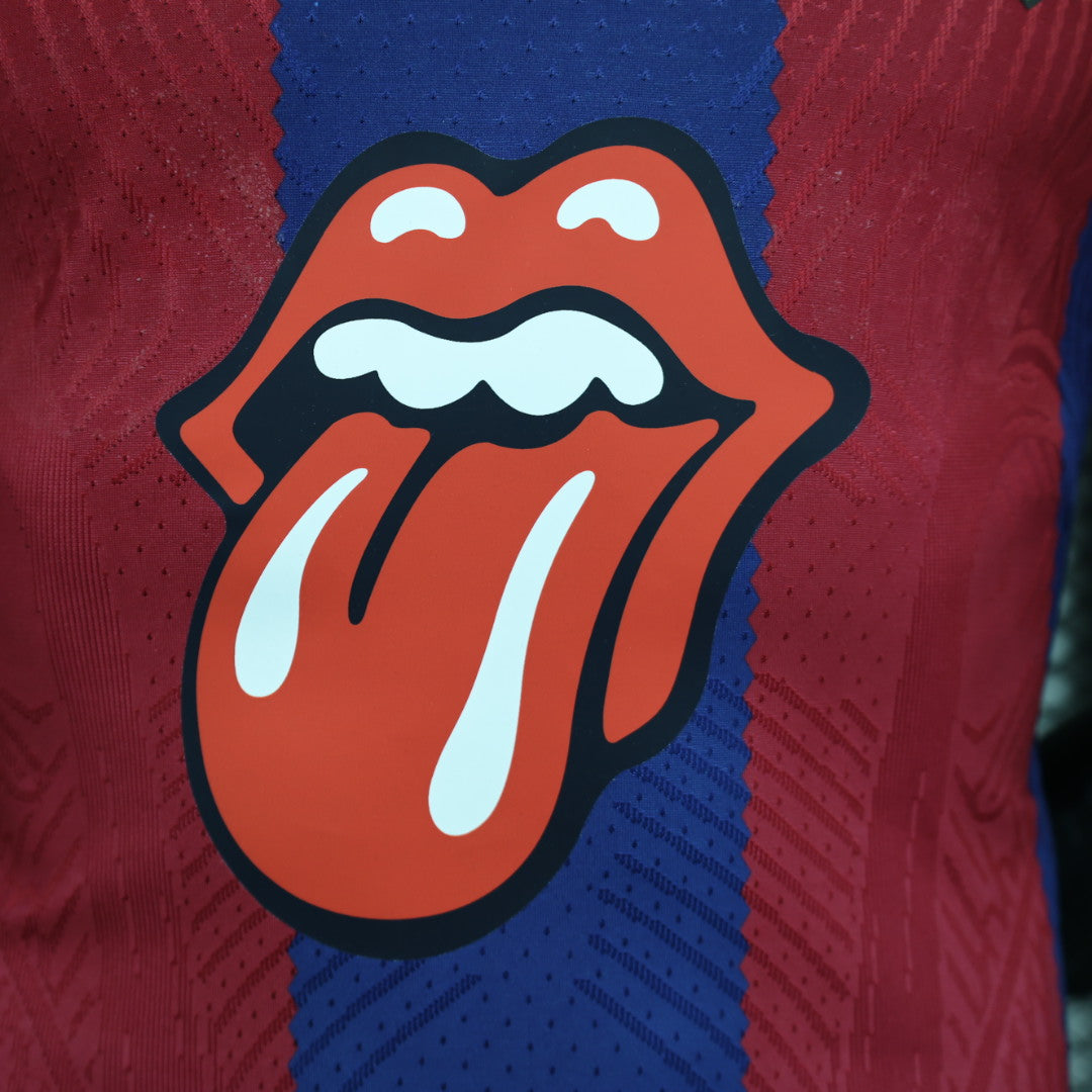 FC Barcelona 2024/25 Rolling Stones Home Jersey