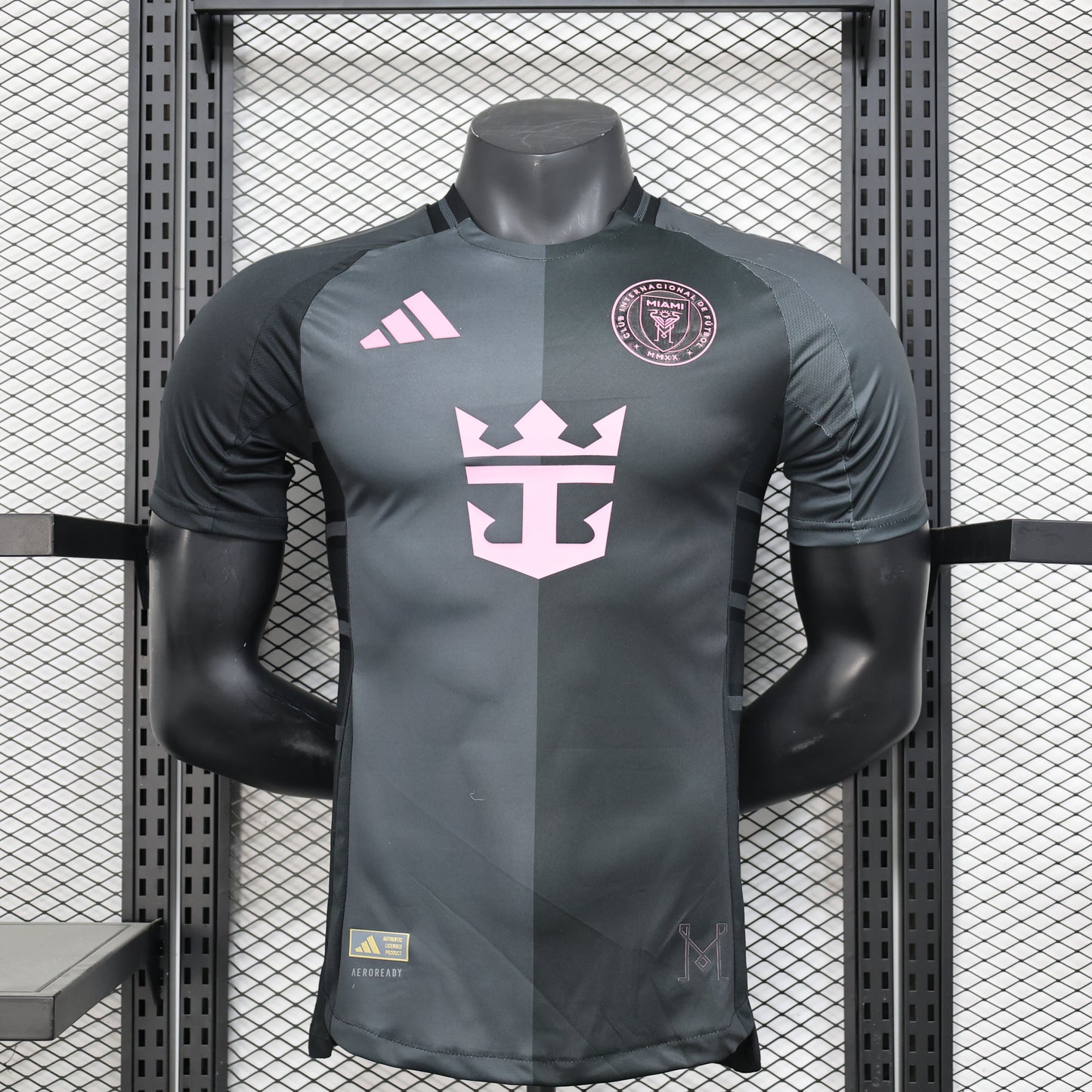 Inter Miami 2025 Midnight Black Jersey – Alternate Kit