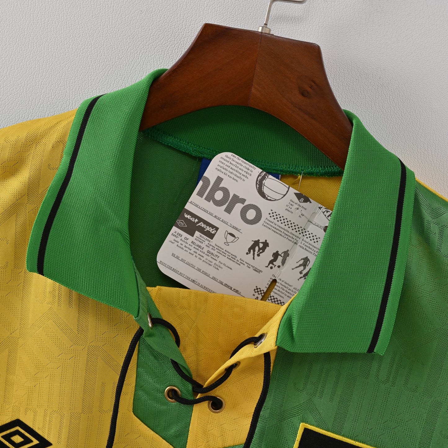 Manchester United Green & Gold Retro Jersey – Newton Heath Tribute by Umbro