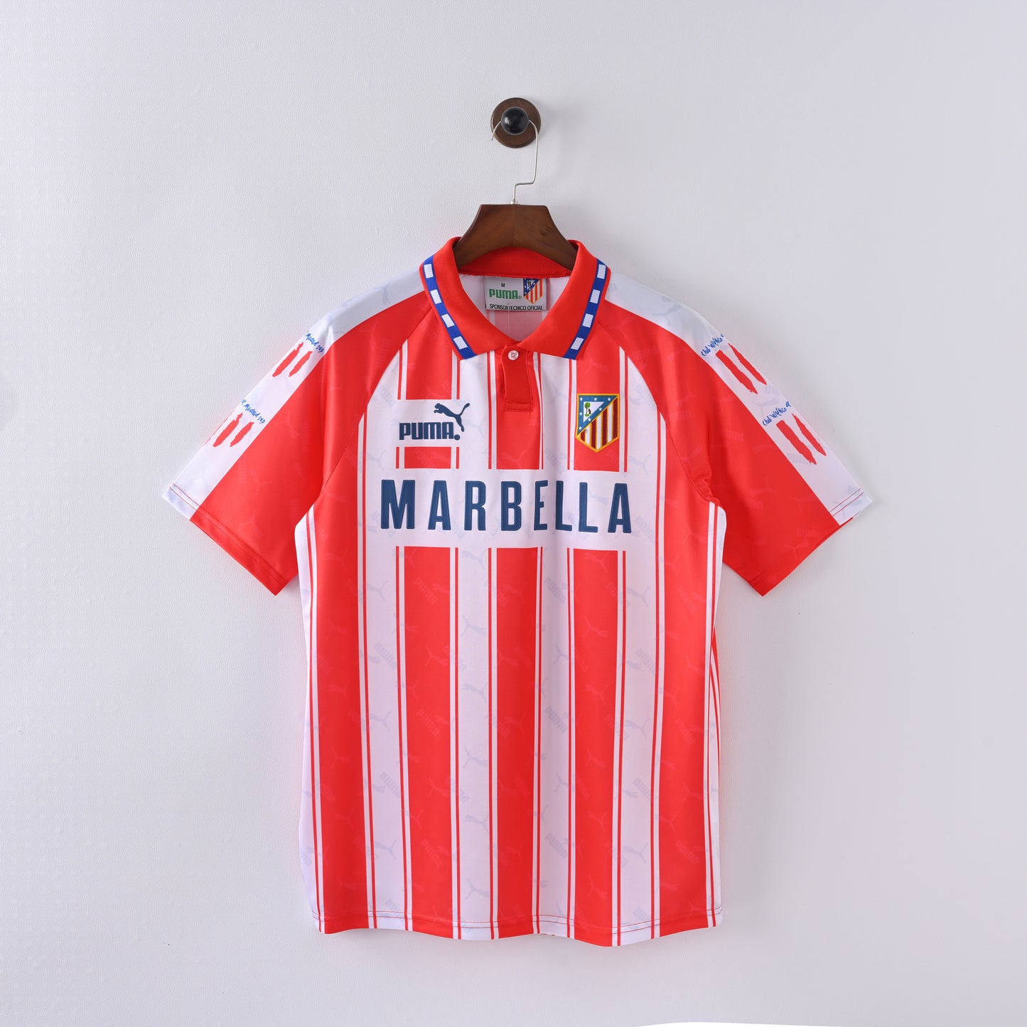 Atletico Madrid 1995/96 Retro Jersey – Puma Marbella Classic