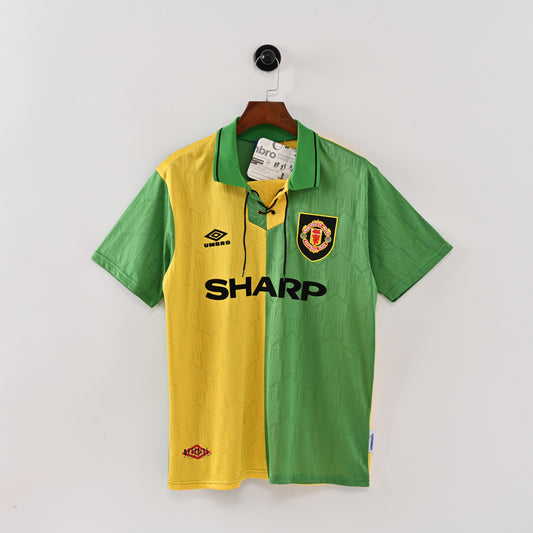 Manchester United Green & Gold Retro Jersey – Newton Heath Tribute by Umbro