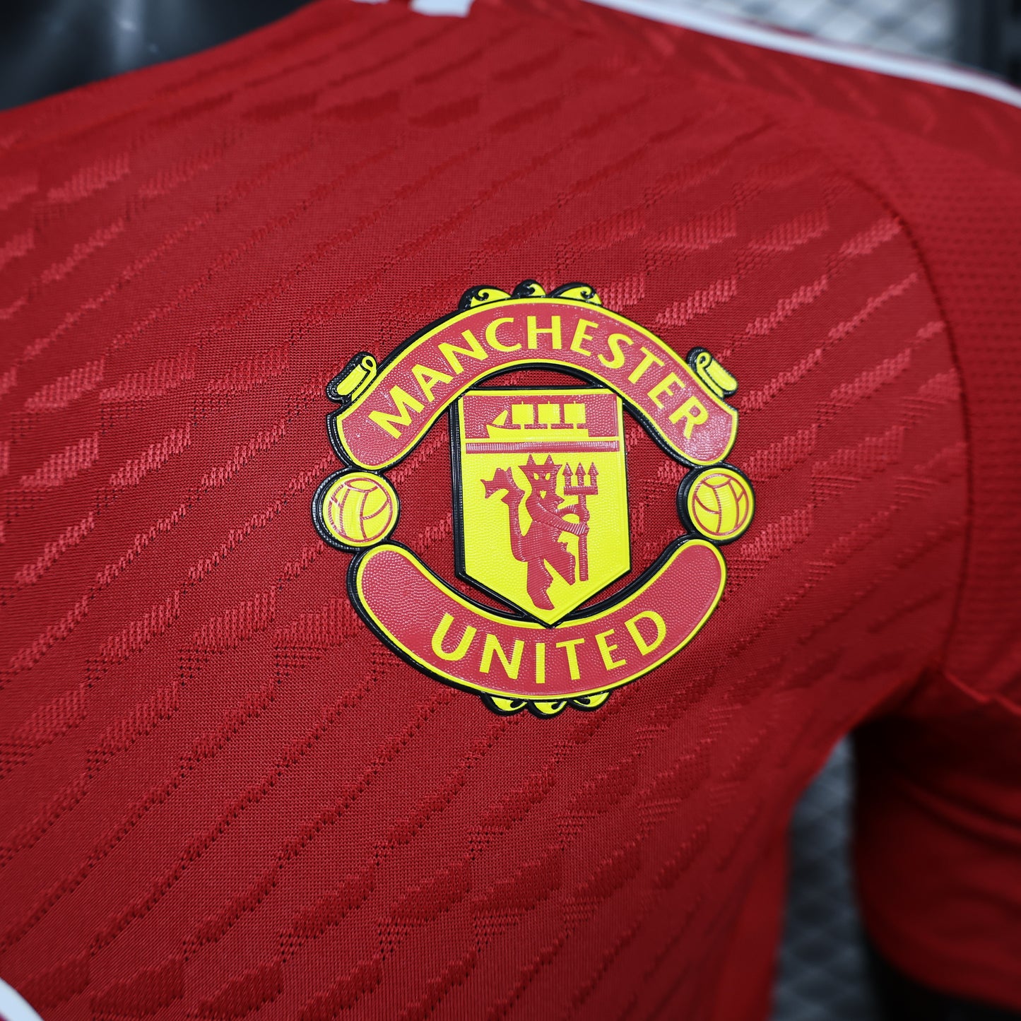 2024/25 Manchester United Home Jersey – Official Adidas Kit