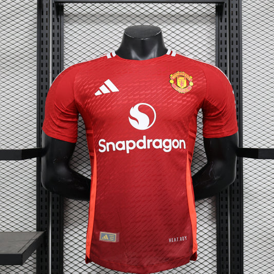 2024/25 Manchester United Home Jersey – Official Adidas Kit