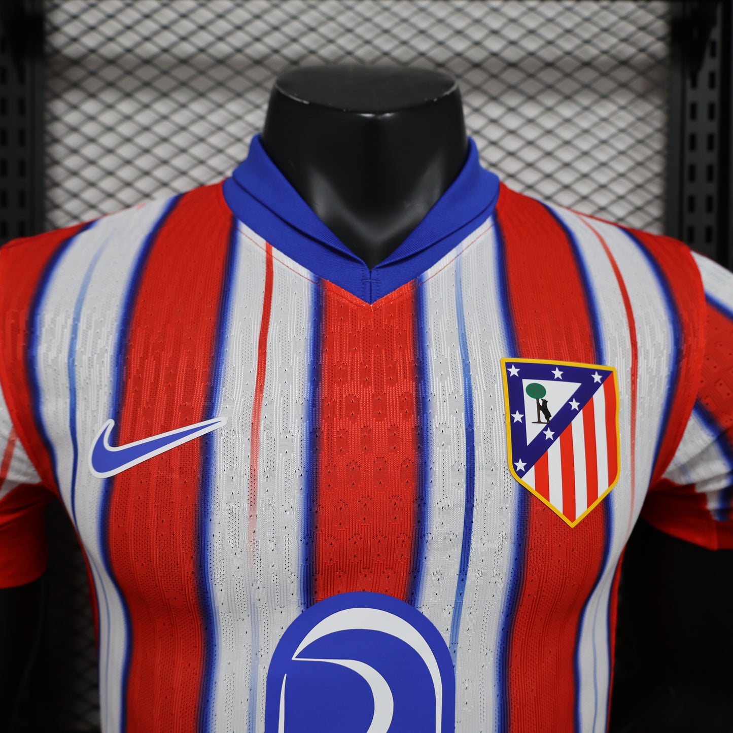 Atletico Madrid Home Jersey 2023/24 – Nike Retro Stripe Edition