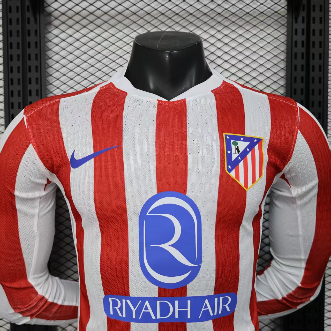 Atletico Madrid Home Jersey 2024/25 – Nike Long Sleeve