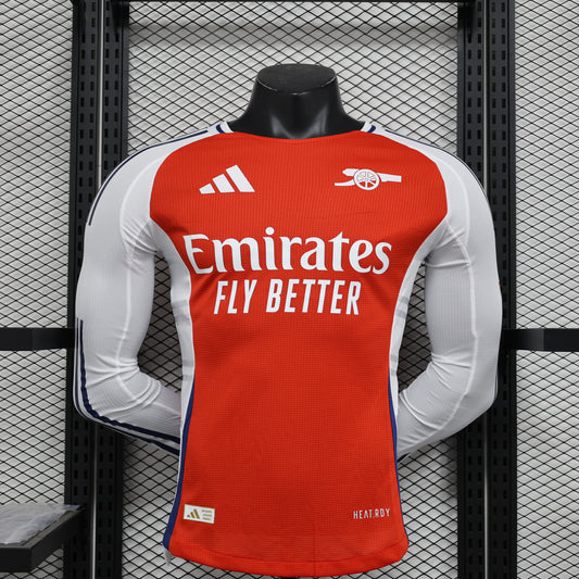 Arsenal 2024/25 Home Jersey – Long Sleeve Official Adidas Kit