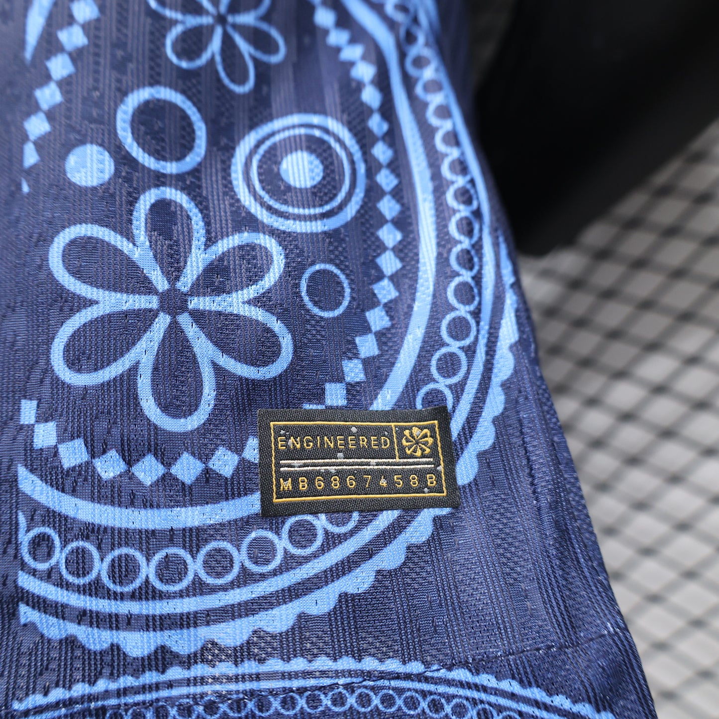 FC Barcelona Dark Blue Paisley Jersey – Nike x Spotify 2023/24 Special Edition