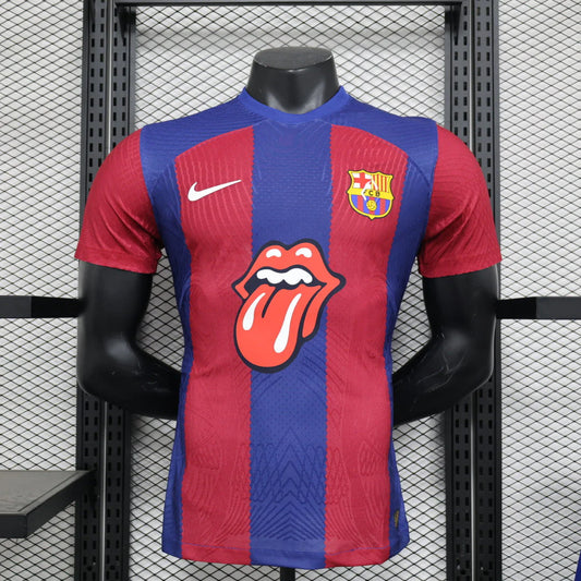 FC Barcelona 2024/25 Rolling Stones Home Jersey