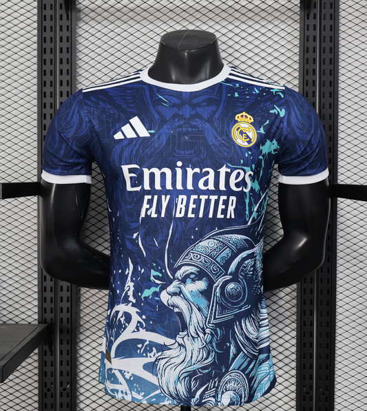 Real Madrid Viking Edition — 2023/24 Concept Jersey of Power, Heritage, and Fearless Identity