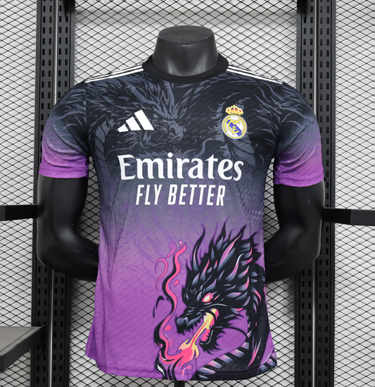 Real Madrid x Y-3 Dragon Edition — 2023/24 Jersey of Myth, Fire, and Fearless Identity