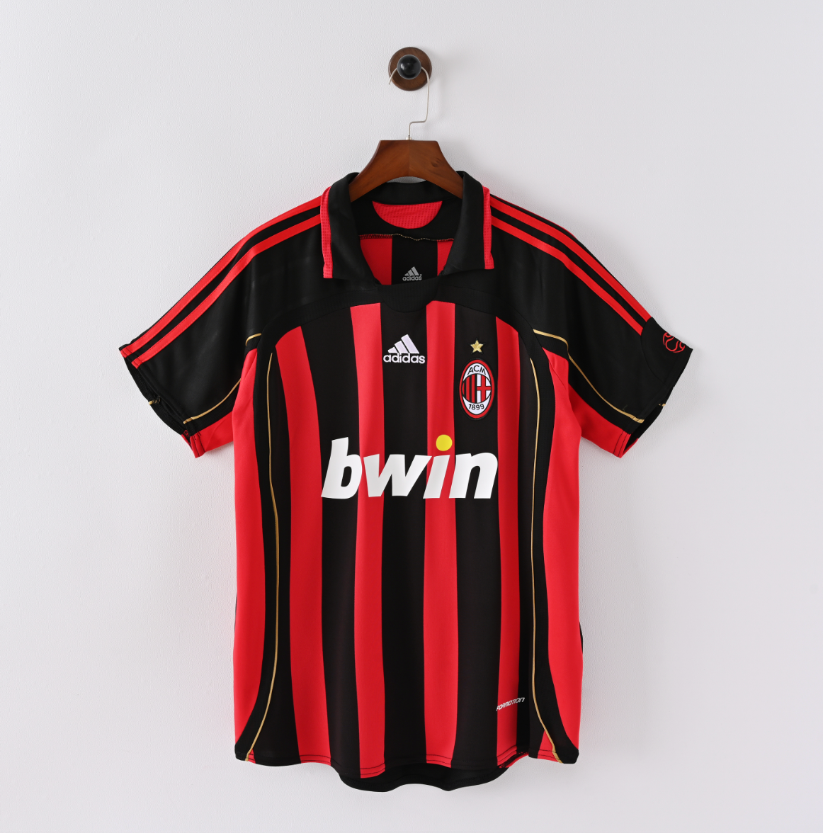 AC Milan 2006/07 Home Jersey — Legacy in Stripes, Power in Detail