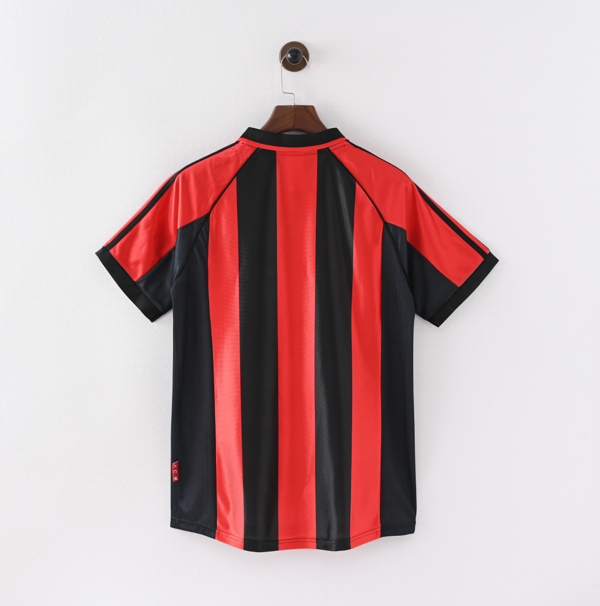 AC Milan 1998/99 Home Jersey — Opel-Powered Glory in Rossoneri Stripes