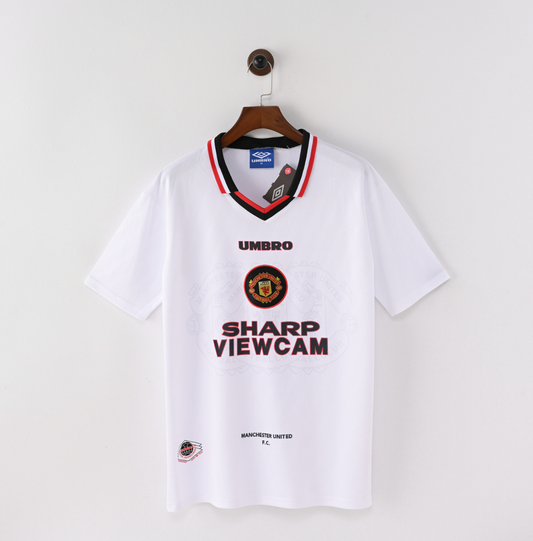 Manchester United 1998/99 Home Jersey — Umbro x SHARP VIEWCAM Treble Tribute