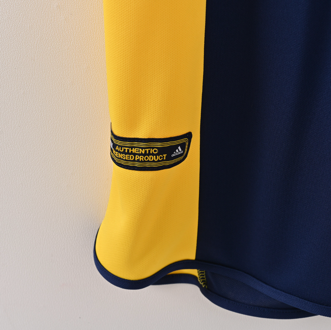 Ajax 2004/05 Away Jersey — Adidas x ABN AMRO in Midnight Blue & Lion Gold