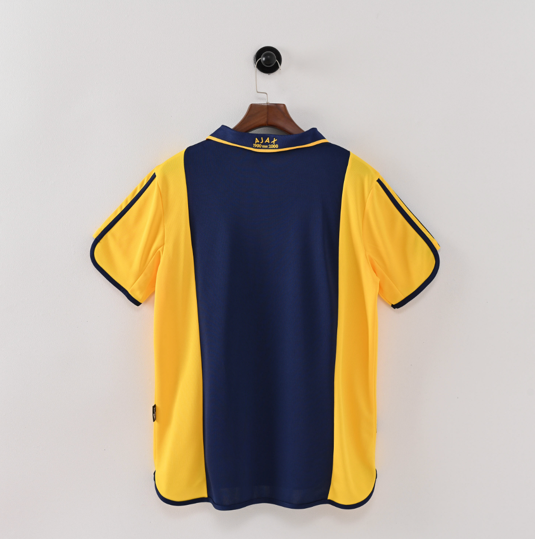 Ajax 2004/05 Away Jersey — Adidas x ABN AMRO in Midnight Blue & Lion Gold