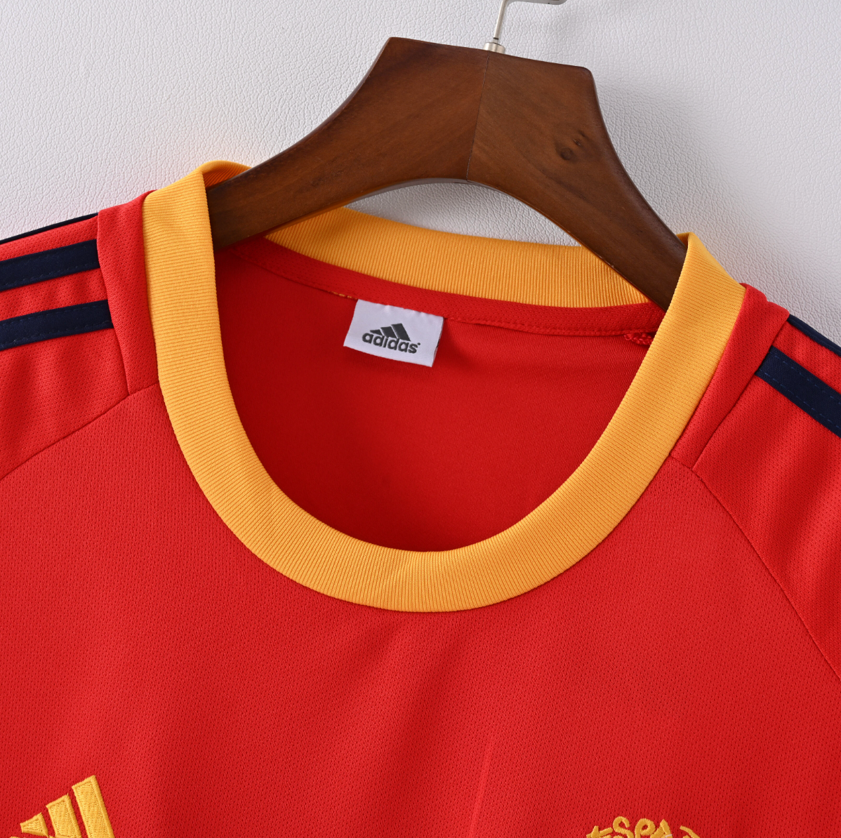 Spain 2010 Home Jersey — Crowned Simplicity with Championship Destiny