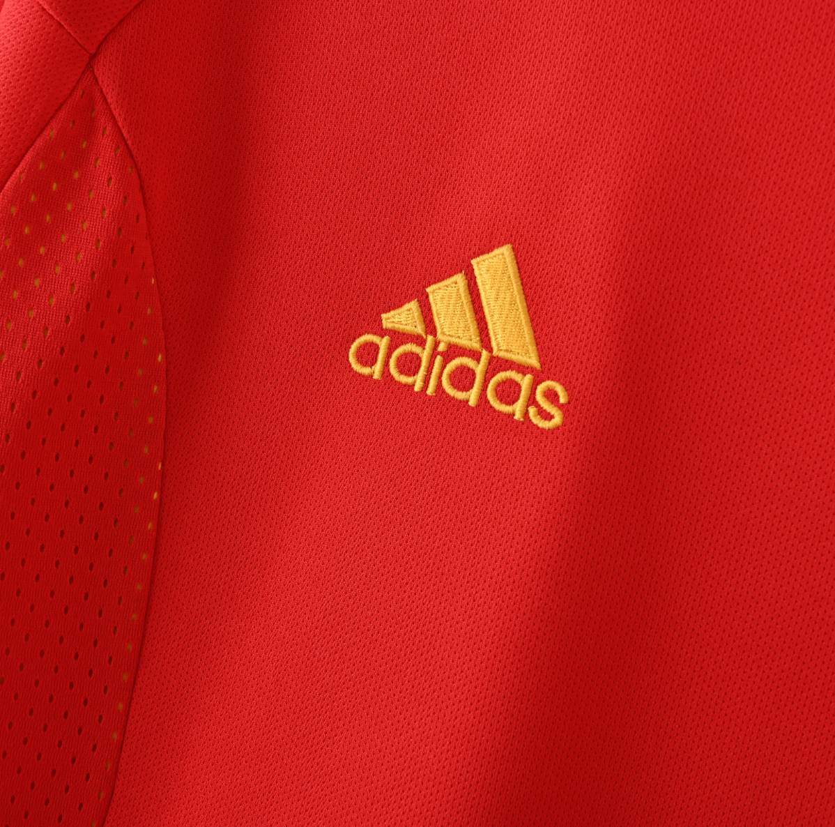 Spain 2010 Home Jersey — Crowned Simplicity with Championship Destiny