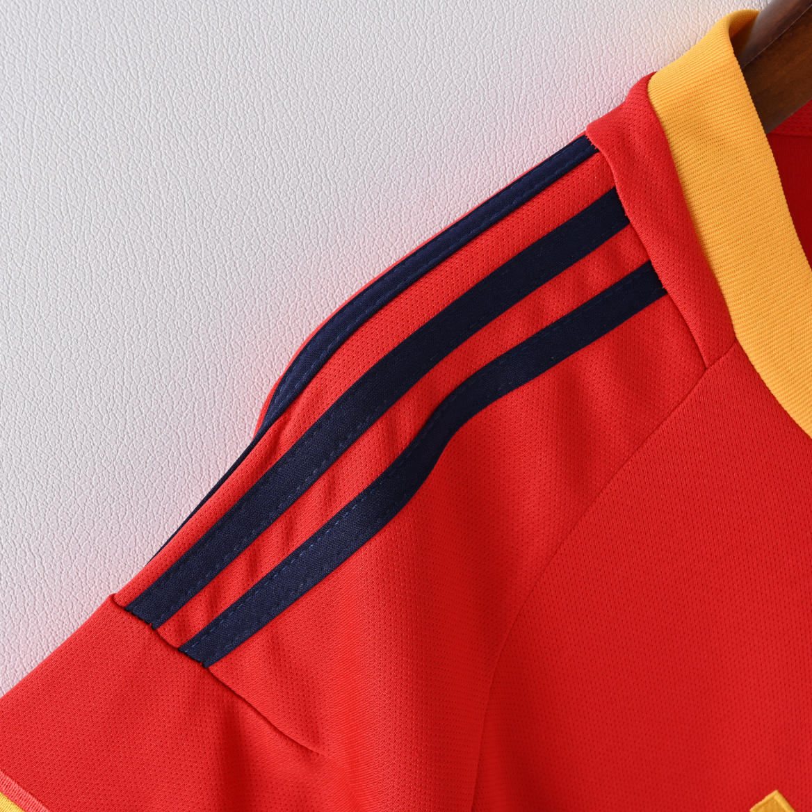Spain 2010 Home Jersey — Crowned Simplicity with Championship Destiny