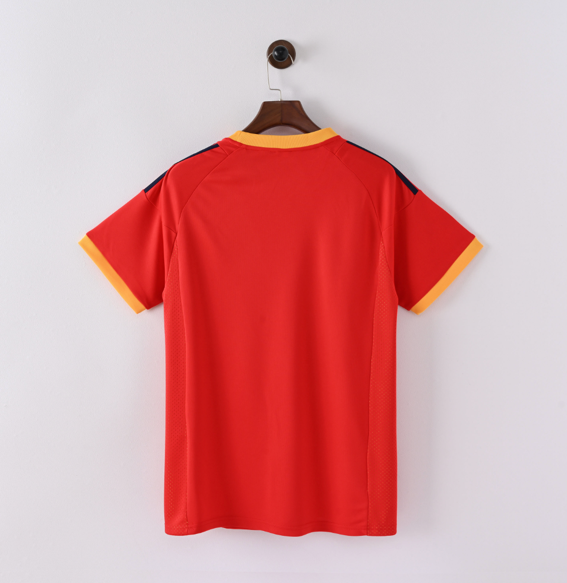 Spain 2010 Home Jersey — Crowned Simplicity with Championship Destiny