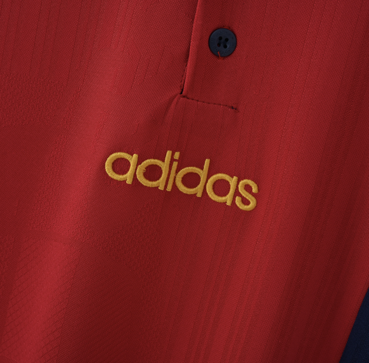 Spain 2008 Home Jersey — Royal Simplicity with Championship Shadows