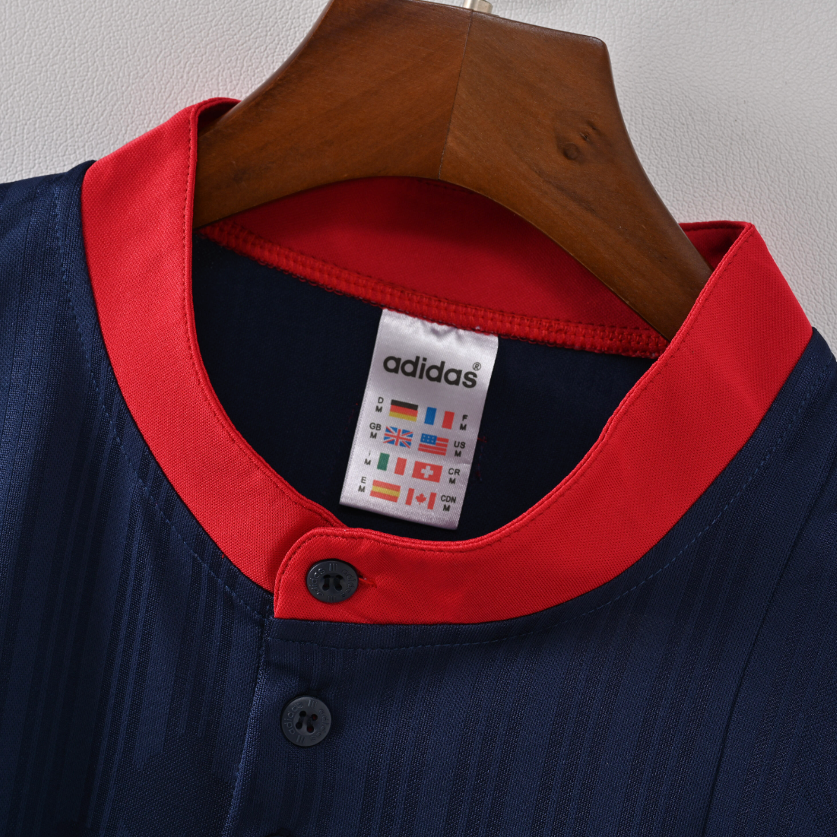 Spain 2006 Home Jersey — Red Command with Tricolor Stripes & World Cup Ambition