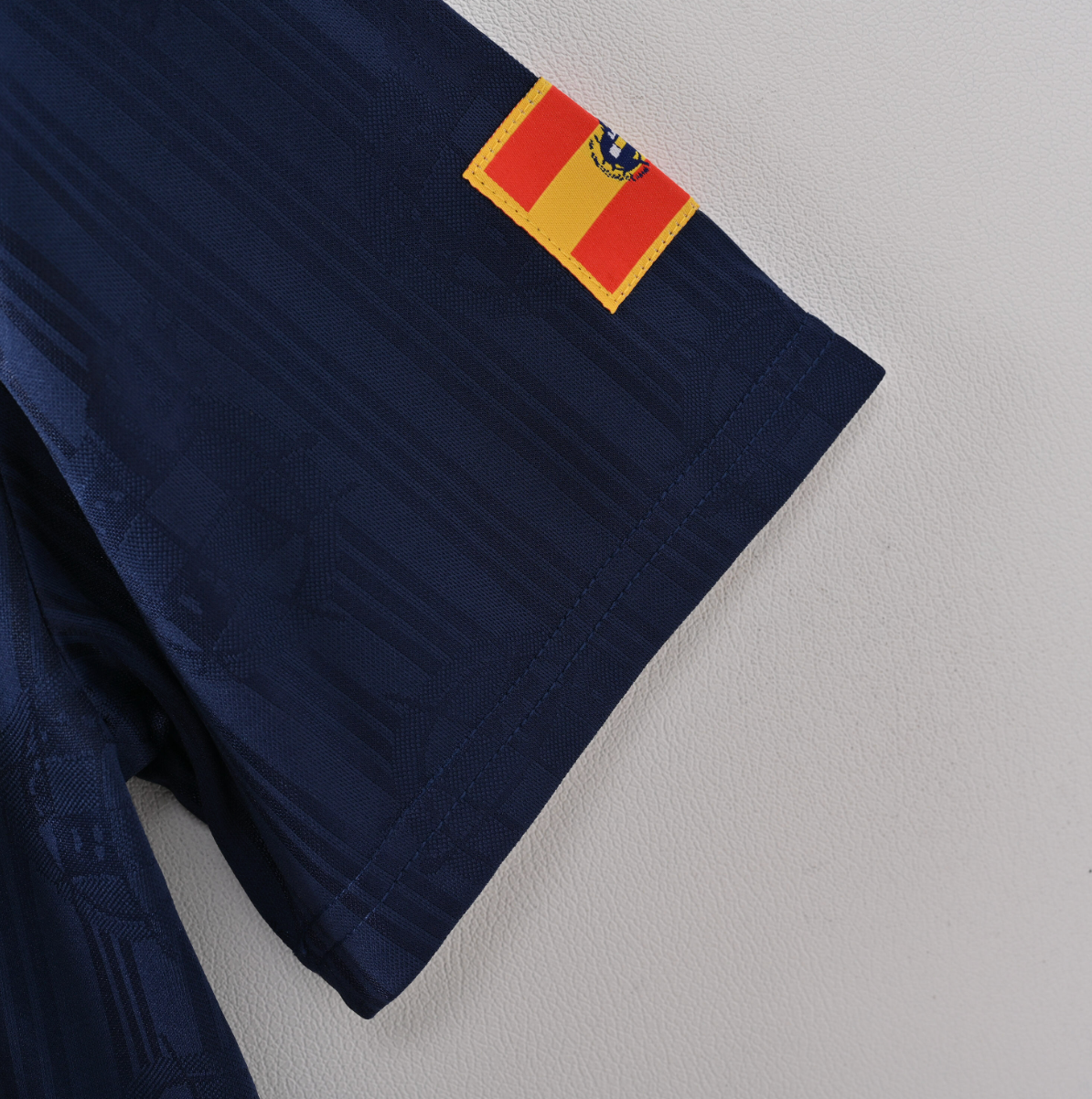Spain 2006 Home Jersey — Red Command with Tricolor Stripes & World Cup Ambition