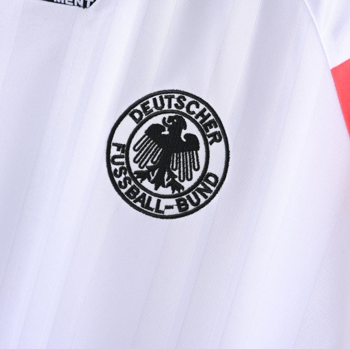 Germany 2006 Home Jersey — White Precision with Flag-Striped Sleeves & Triple-Star Heritage