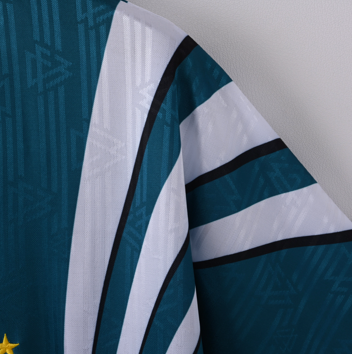 Germany 2006 Home Jersey — Teal Tribute with Tricolor Collar & Triple-Star Legacy