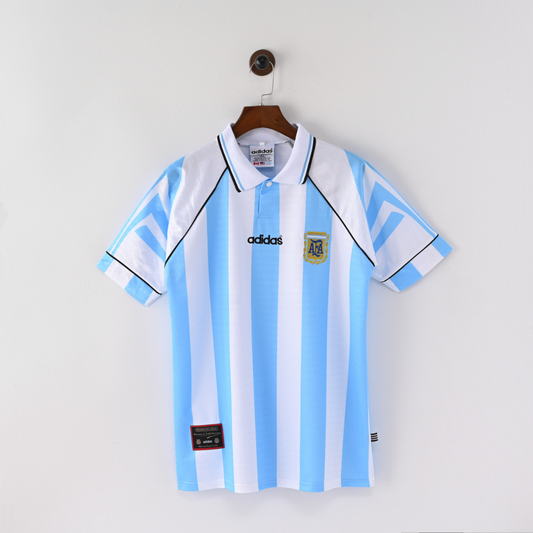 Argentina 2022 Home Jersey — Sky Blue Legacy with World Champion Precision