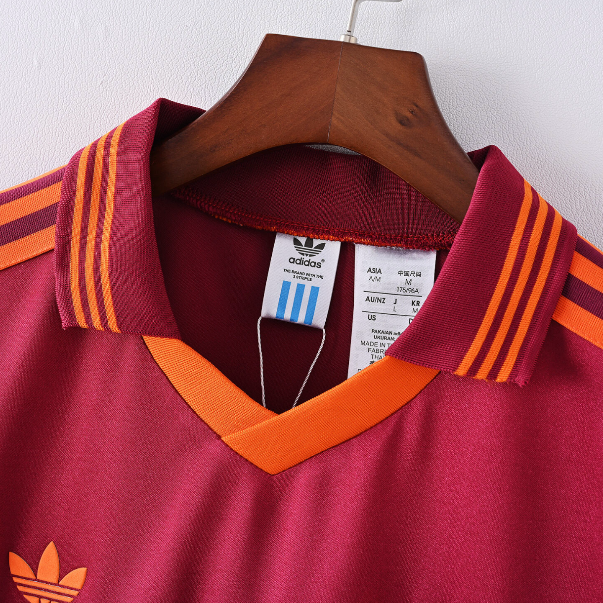 AS Roma 1987/88 Home Jersey — Barilla x Adidas in Maroon Majesty