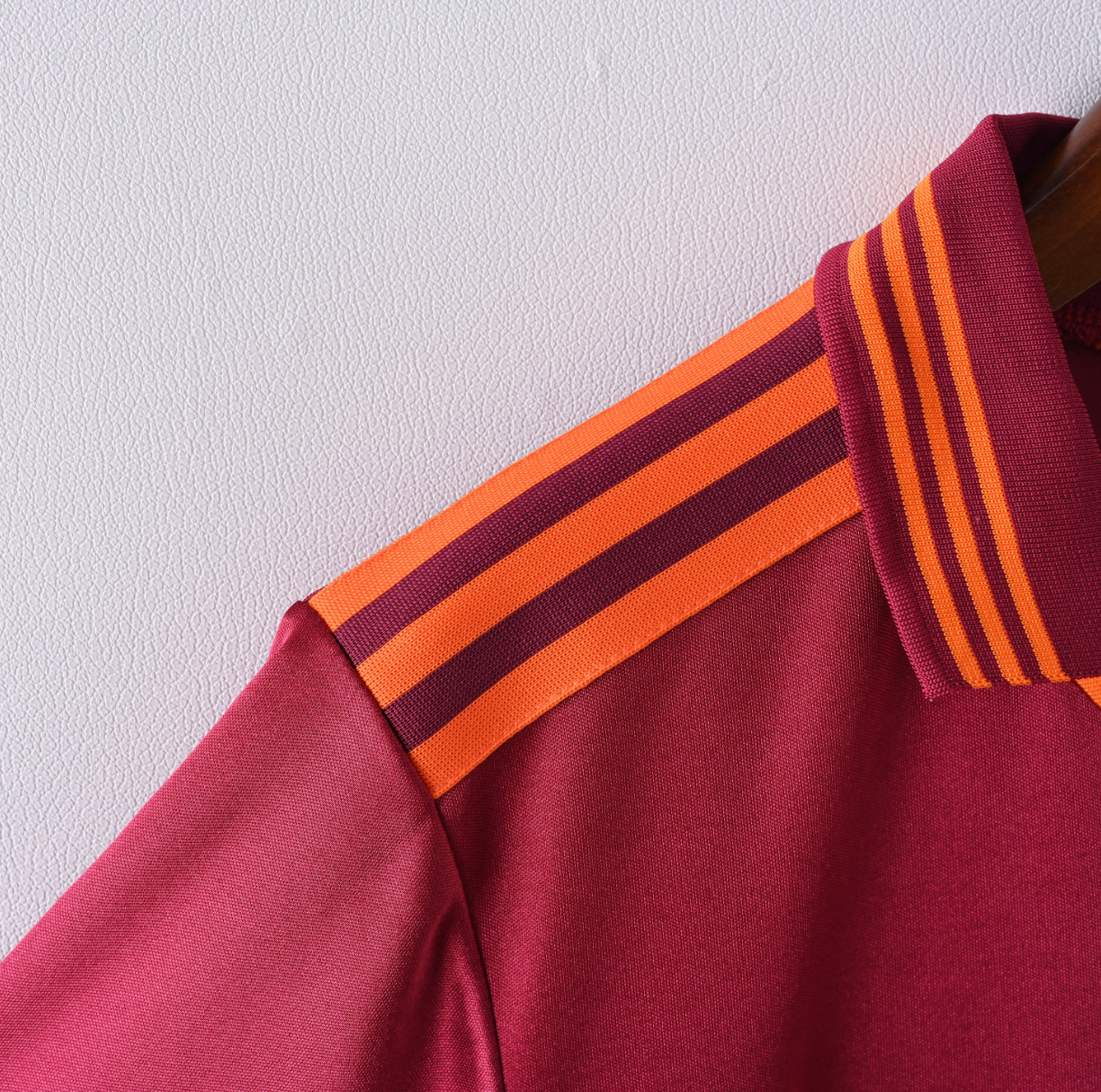AS Roma 1987/88 Home Jersey — Barilla x Adidas in Maroon Majesty