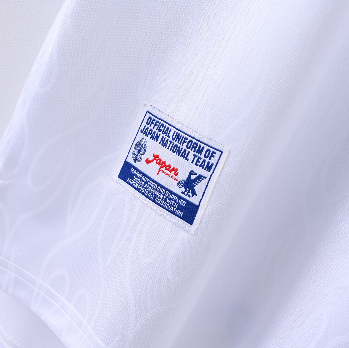 Japan 1998 Home Jersey — Asics x JFA in White Flame Elegance