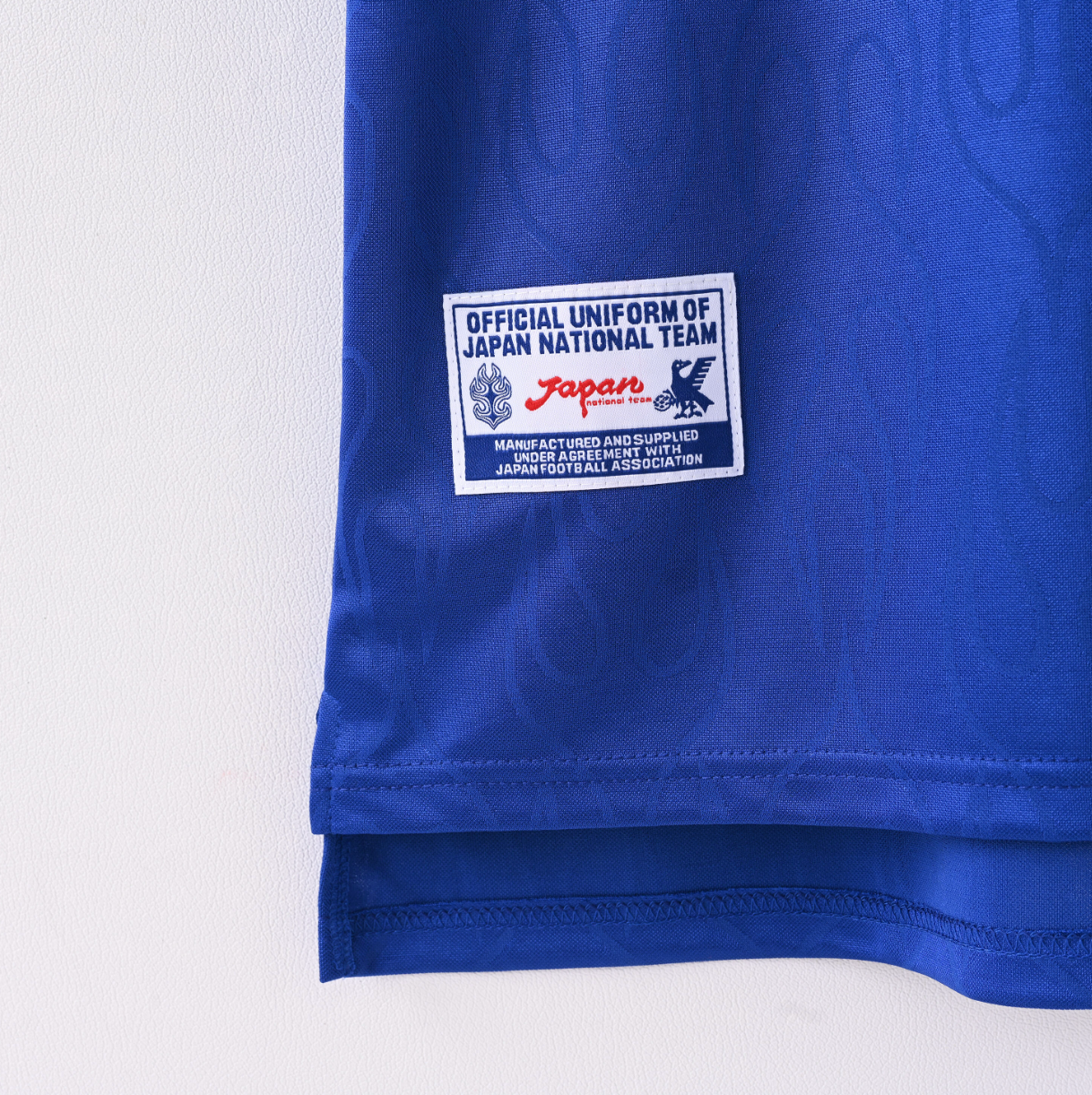Japan 1998 Home Jersey — White Flame x Asics in Rising Blue