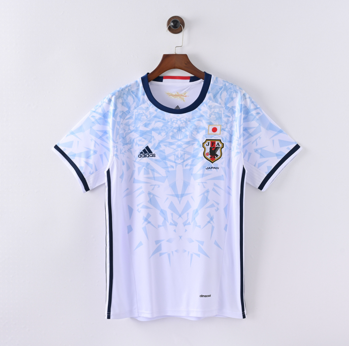 Japan 2016 Away Jersey — Ice Geometry with Crest Precision