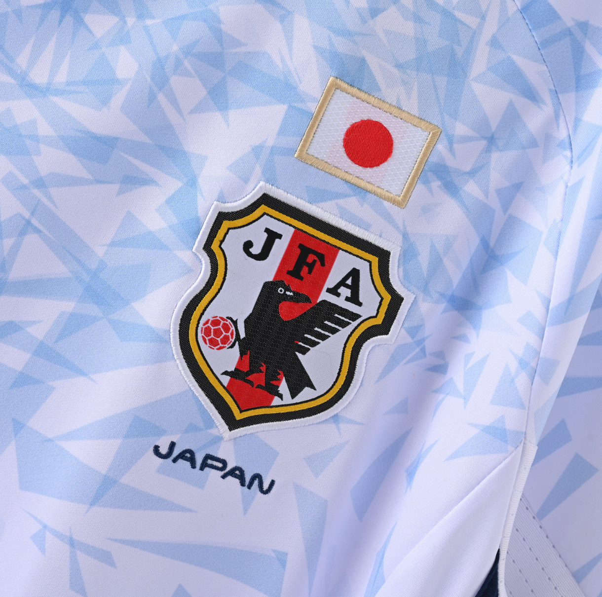 Japan 2016 Away Jersey — Ice Geometry with Crest Precision