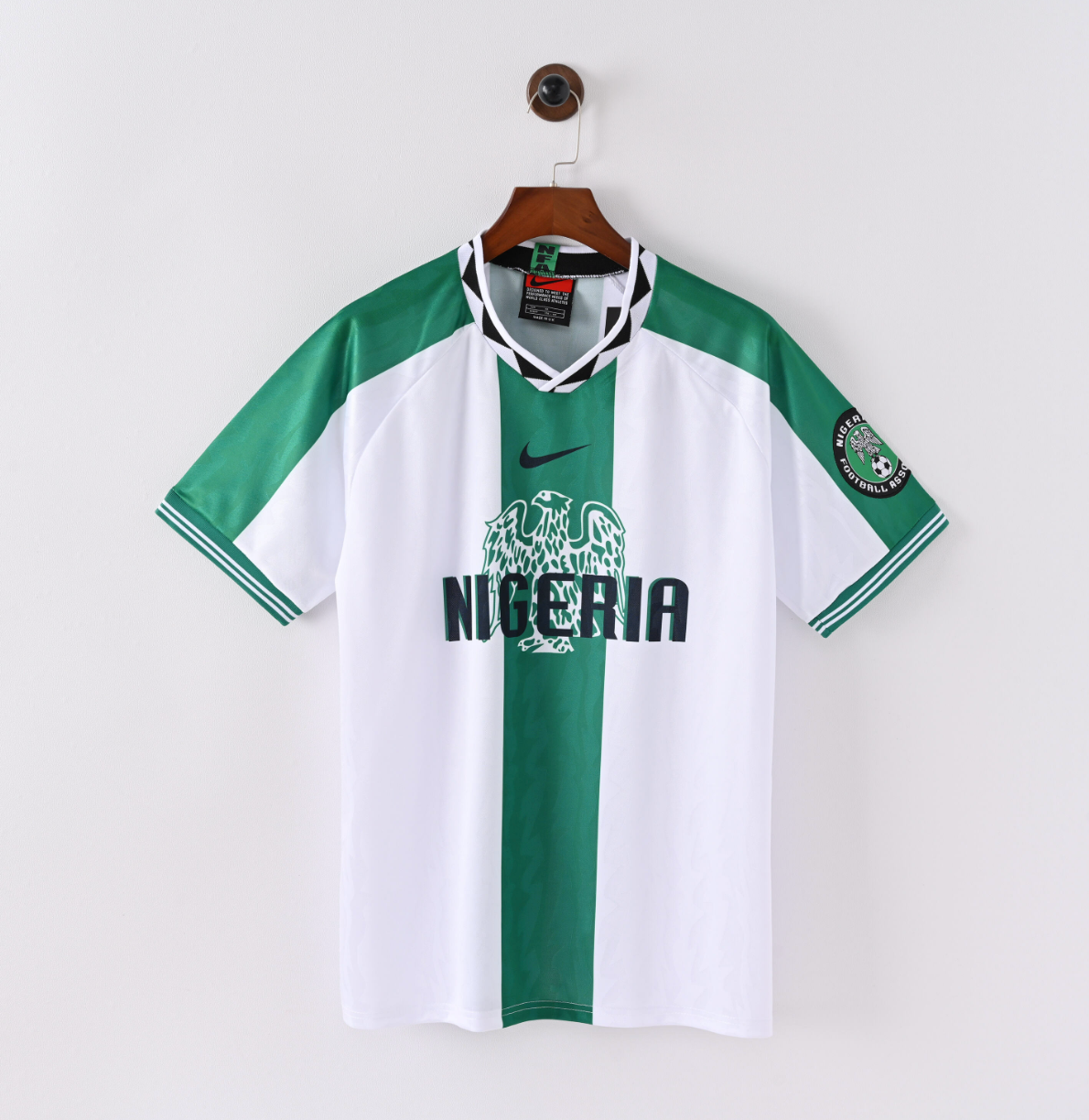 Nigeria 2022 Home Jersey — Eagle Crest x Vertical Green Command