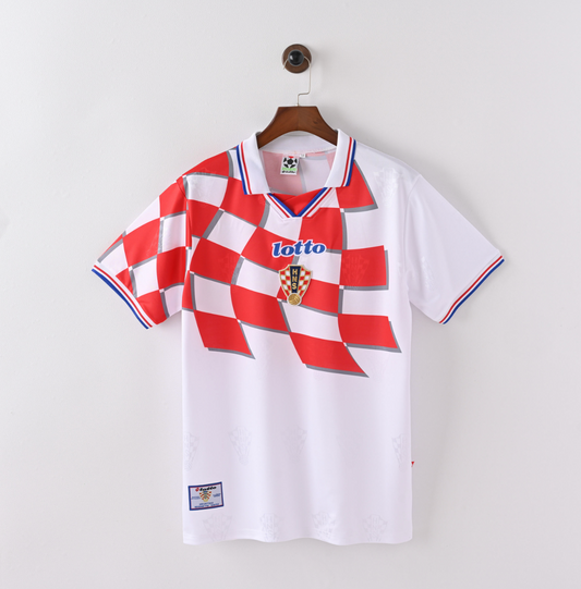 Croatia 1998 Home Jersey — Checkered Legacy x Lotto Precision