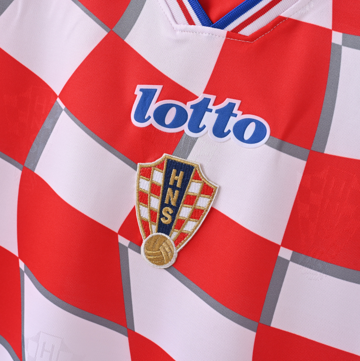 Croatia 1998 Home Jersey — Checkered Legacy x Lotto Precision