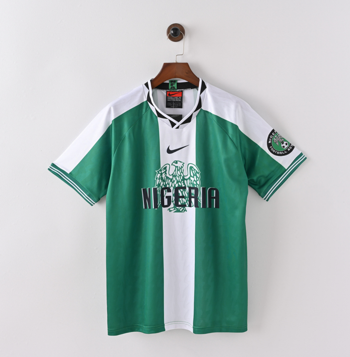 Nigeria 2020 Home Jersey — Naija Pulse x Feathered Geometry