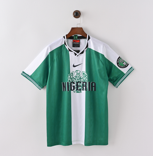 Nigeria 2020 Home Jersey — Naija Pulse x Feathered Geometry