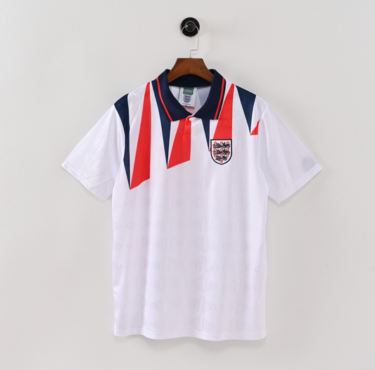 England 2010 Away Jersey — Triangular Roar x Subtle Script