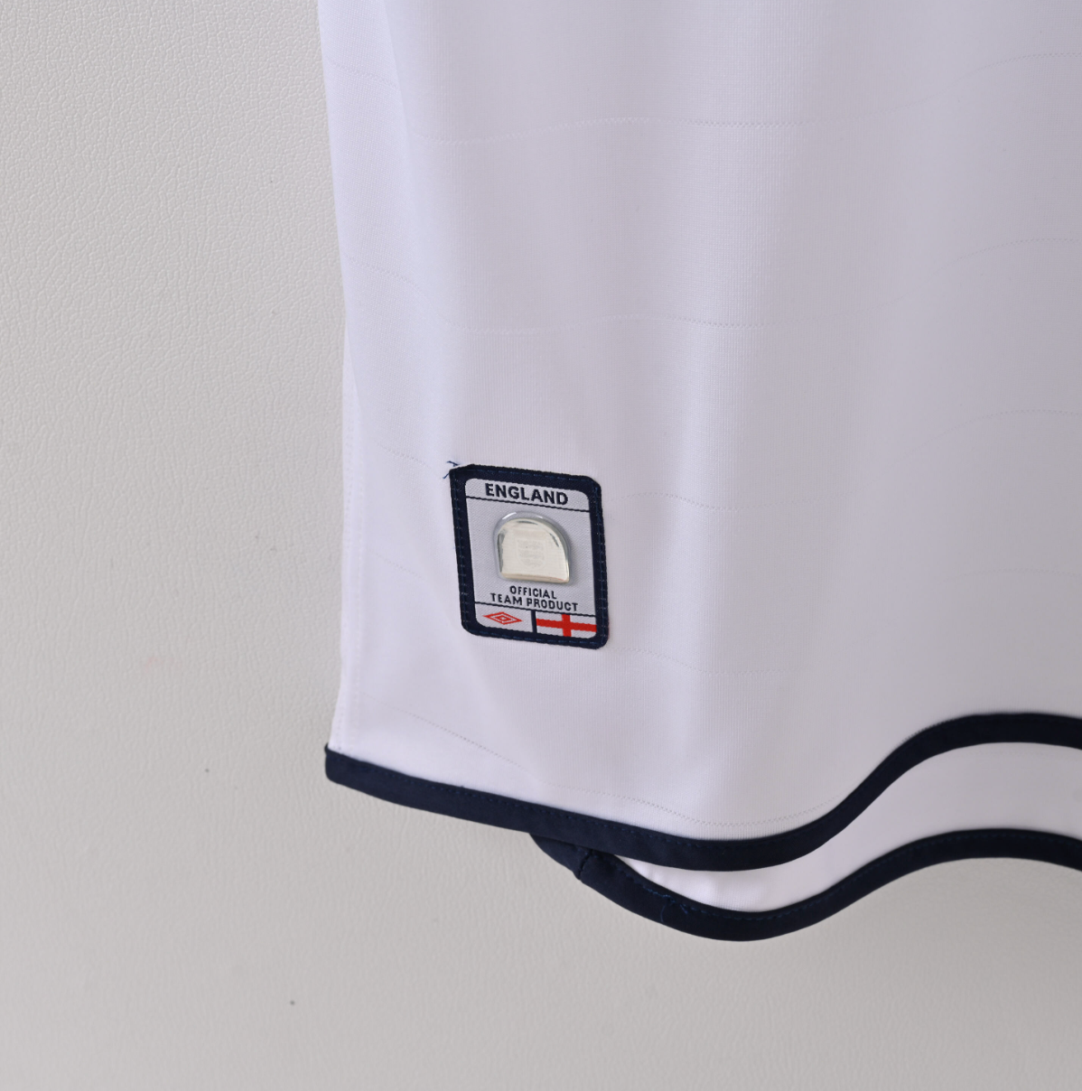 England 2007–2009 Home Jersey — Red Shoulder Command x Umbro Heritage